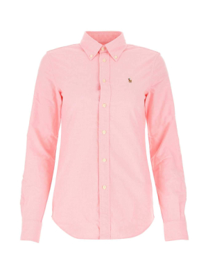 Polo Ralph Lauren Logo Embroidered Long-sleeve Shirt