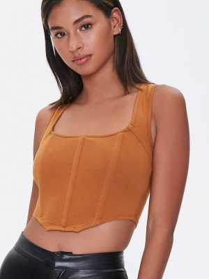 Square Neck Crop Top