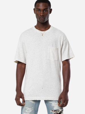 Folsom Pocket Tee / Vintage Heather Grey