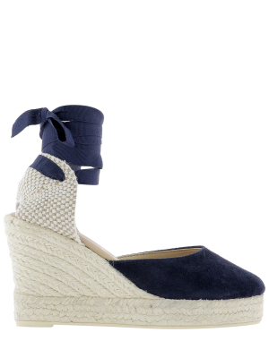 Manebí Wrap-tie Wedge Espadrilles