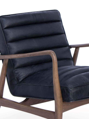 Piper Chair (antique Black Leather)