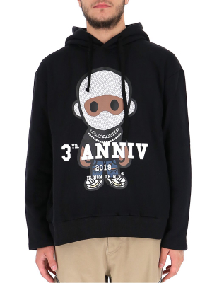 Ih Nom Uh Nit 3 Anniv Signature Print Hoodie