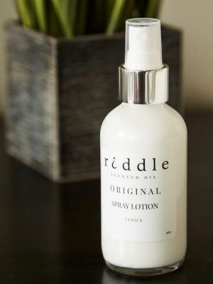 Riddle Milky Oil Spray Lotion ( In Store Pick Up Only! )