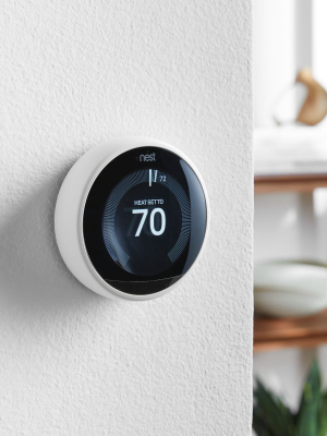 Google Nest White Thermostat