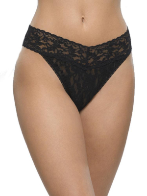 Hanky Panky Women's Signature Lace Original Rise Rolled Thong