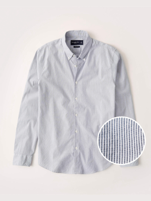 Super Slim Poplin Shirt