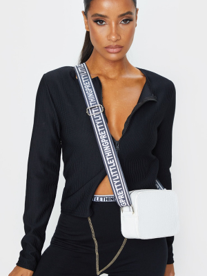 Prettylittlething White Box Cross Body Bag