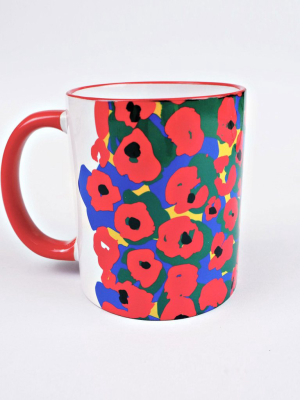 The Completist Painter Flower Mug