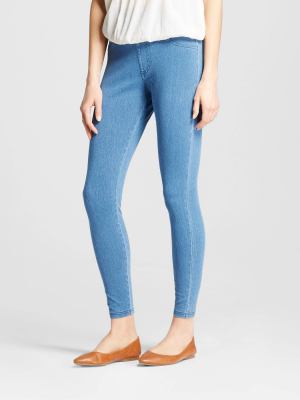 Women's High Waist Jeggings - A New Day™ Light Washed Blue