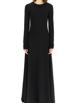 Sportmax James Cut-out Detailed Maxi Dress