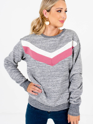 No Plans Marled Pullover