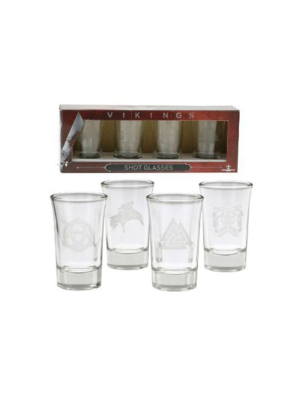 Seven20 Viking Set Of 4 Shot Glasses