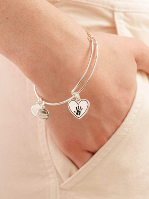 Forever Touched My Heart Charm Bangle