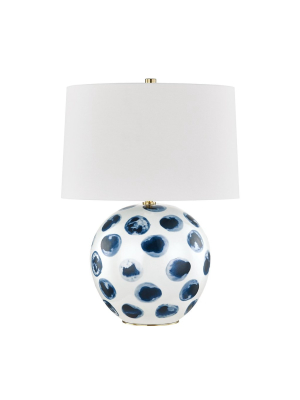 Blue Point Table Lamp