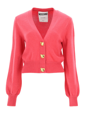 Moschino Teddy Buttoned-detailed Cardigan