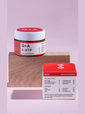 Q+a 5-htp Face & Neck Cream 50g