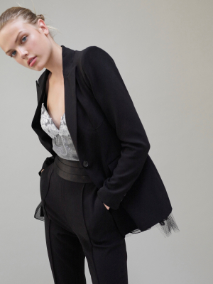 Bustle Blazer Jacket