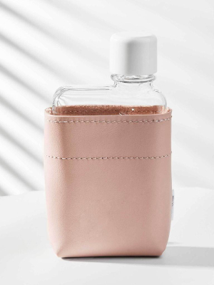 A7 Memobottle Nude Leather Sleeve