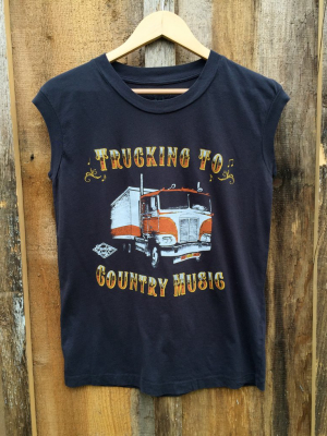 Trucking To Country Music Tour Muscle Blk/color