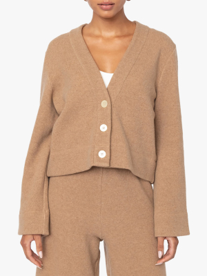 Sierra Boxy V-neck Cardigan