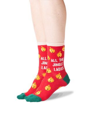 Women's All The Jingle Ladies Socks