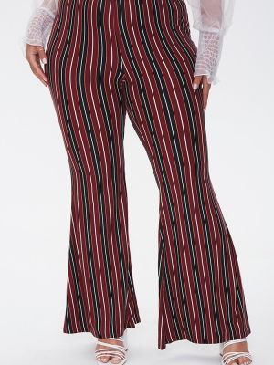 Plus Size Striped Jordyn Pants