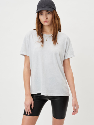 Jersey Relaxed Tee / Alloy