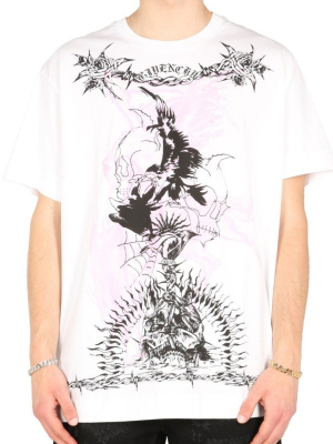 Givenchy Gothic Graphic Printed T-shirt