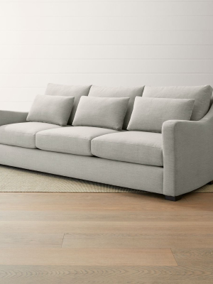 Verano Ii Petite 102" Grande Slope Arm Sofa