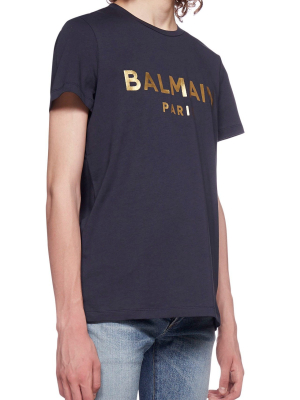 Balmain Logo Printed T-shirt