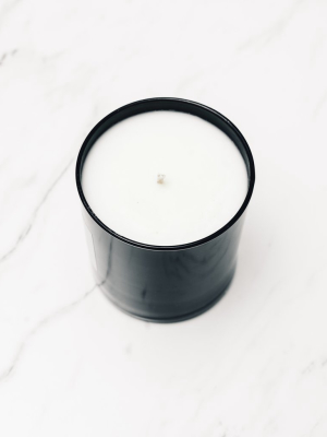 Lightwell Tumbler Candle, Black