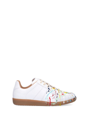 Maison Margiela Replica Paint Splatter Sneakers