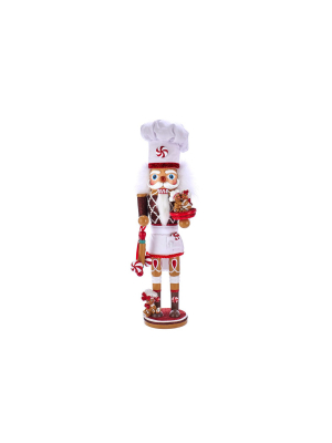 Kurt Adler 15.5" Hollywood Gingerbread Chef Nutcracker