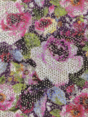 Mattiazzo Wallpaper In Damson From The Edit Vol. 1 Collection By Designers Guild