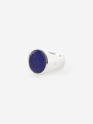 Tom Wood Oval Ring - Blue