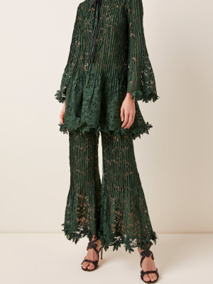 Frilled Laced Top