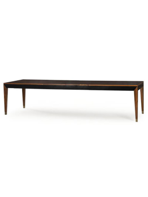 Boyd Reform Dining Table - Black & Rosewood