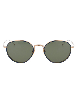 Thom Browne Eyewear Round Frame Sunglasses