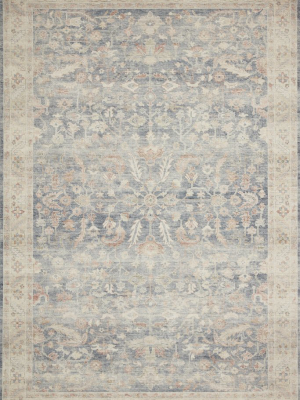 Hathaway Rug In Denim / Multi By Loloi Ii