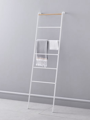 Ladder Clothes + Towel Rack