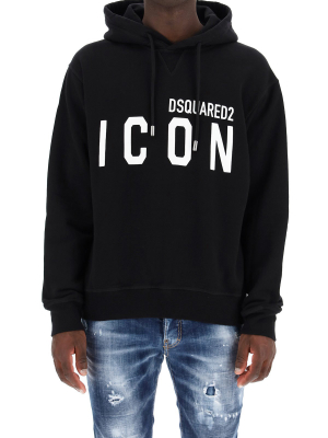 Dsquared2 Icon Hooded Drawstring Sweatshirt