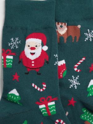 Classic Holiday Pals Socks