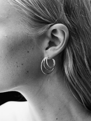 Triple Layered Hoops