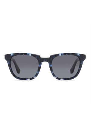 Colton - Midnight Marble + Grey + Polarized Sunglasses