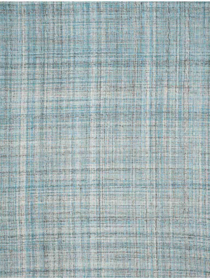 Abstract Light Blue/multi Area Rug