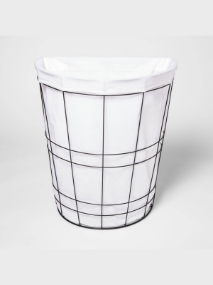 Metal Wire Basket With Fabric - Room Essentials™