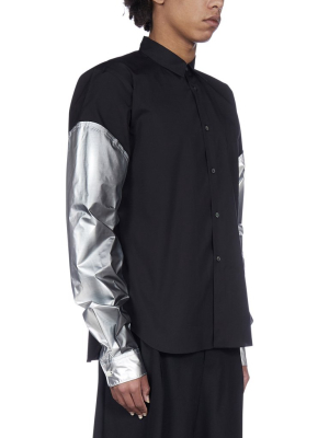 Comme Des Garçons Homme Plus Contrast Panelled Shirt