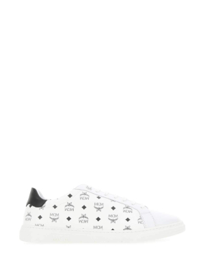 Mcm Visetos Print Sneakers