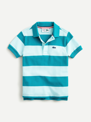 Kids' Lacoste® For J.crew Striped Polo Shirt