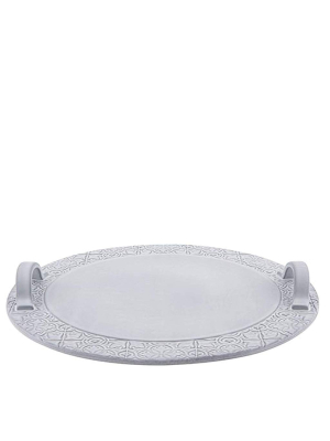 Bordallo Pinheiro Rua Nova White Cheese Tray